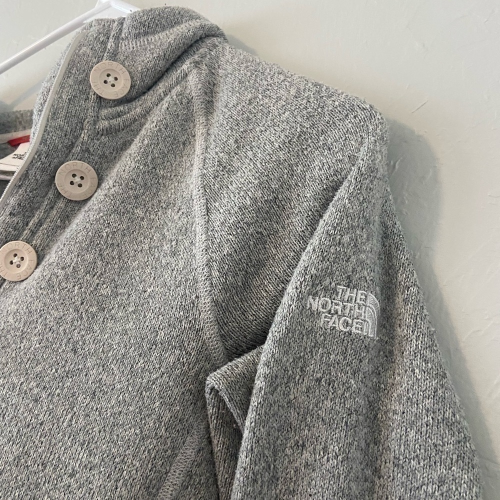 Northface Grey Button Up Pullover - image 2